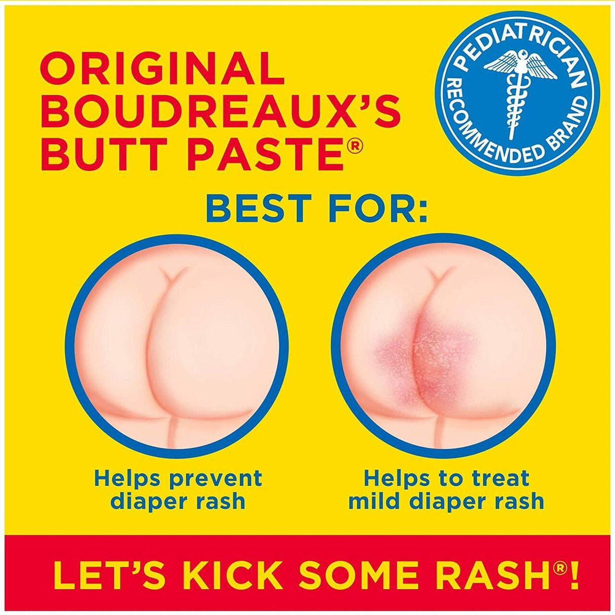 Boudreaux's Butt Paste Rash Cream, Original - 62103033304 - LL Medico