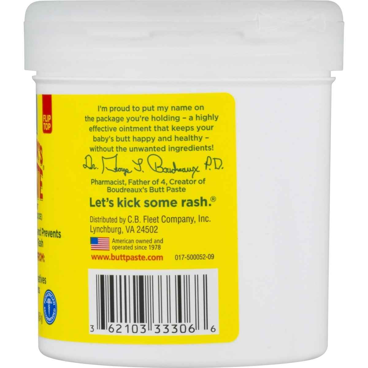 Boudreaux's Butt Paste Rash Cream, Original - 62103033304 - LL Medico