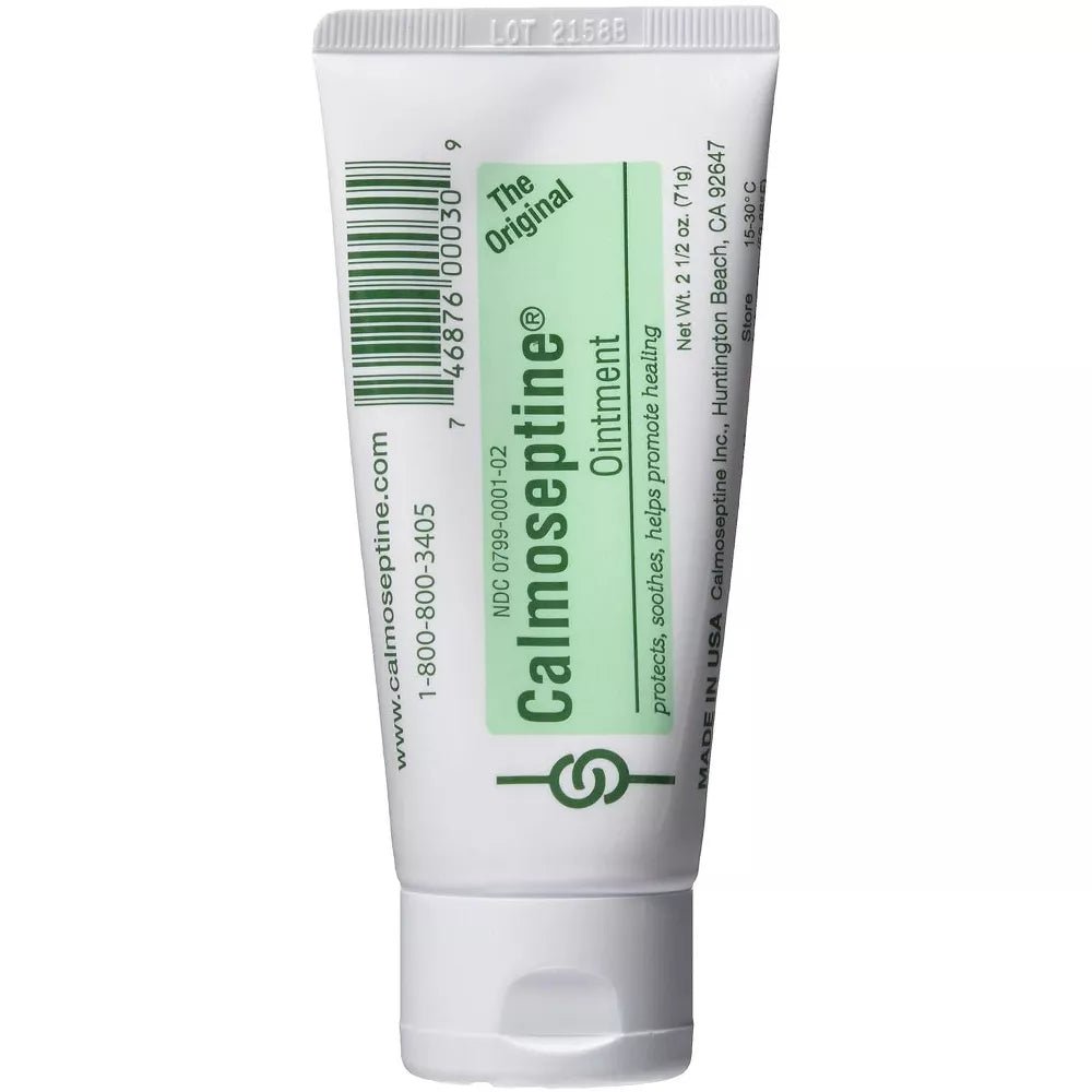 Calmoseptine Skin Protectant Ointment, 2.5 oz tube