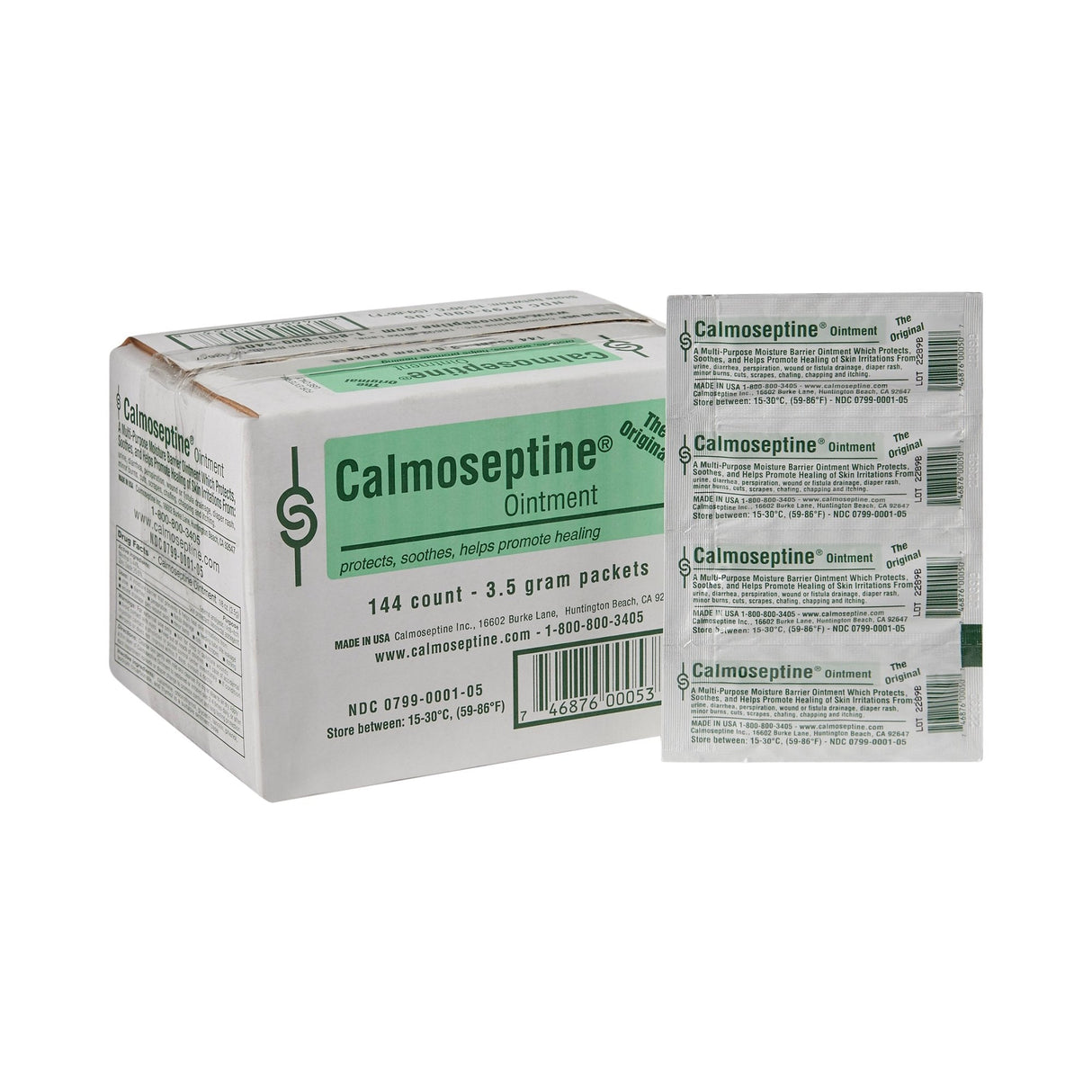 Calmoseptine Skin Protectant Ointment, Scented - 00799000105-Box - LL Medico