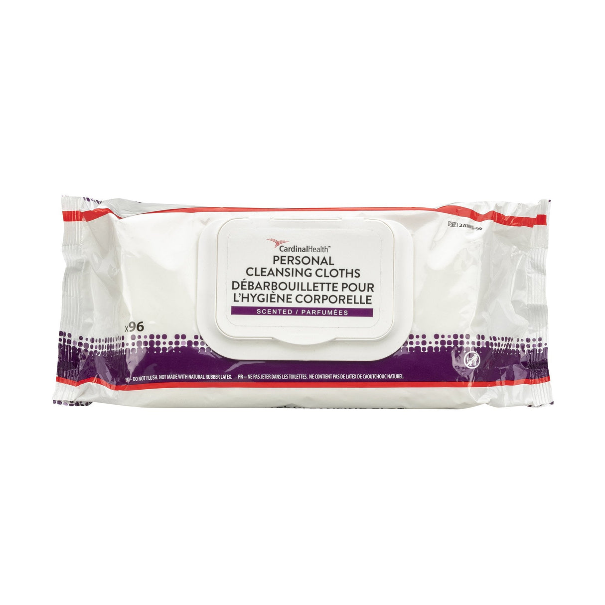 Cardinal Health Personal Cleansing Cloths, Nonflushable - 2AWU-96-Pack - LL Medico