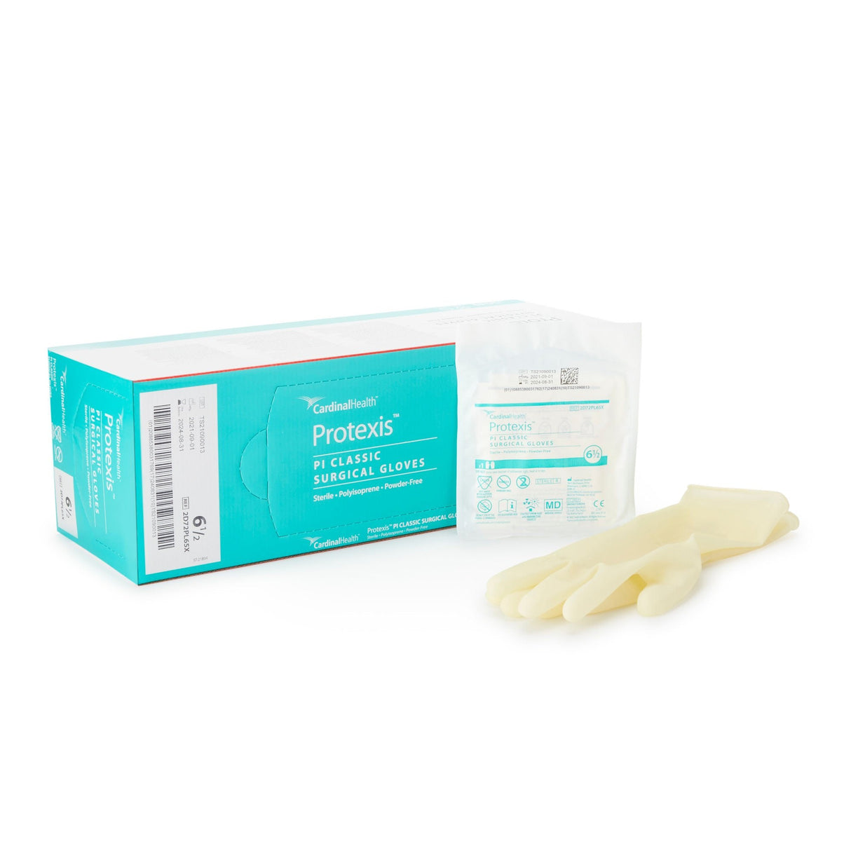 Cardinal Health Protexis PI Classic Polyisoprene Surgical Glove - 2D72PL65X-Box - LL Medico
