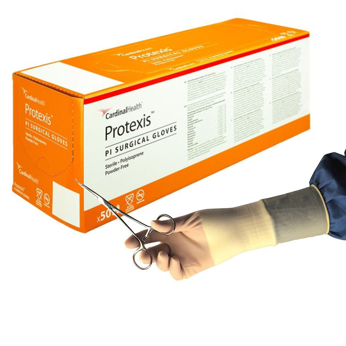 Cardinal Health Protexis PI Sterile Polyisoprene Powder-Free Surgical Gloves - 2D72PT60X-Pair - LL Medico