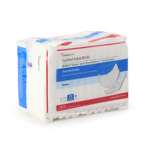 Cardinal Health Wings Quilted Adult Briefs, Super - 87083-Pack - LL Medico