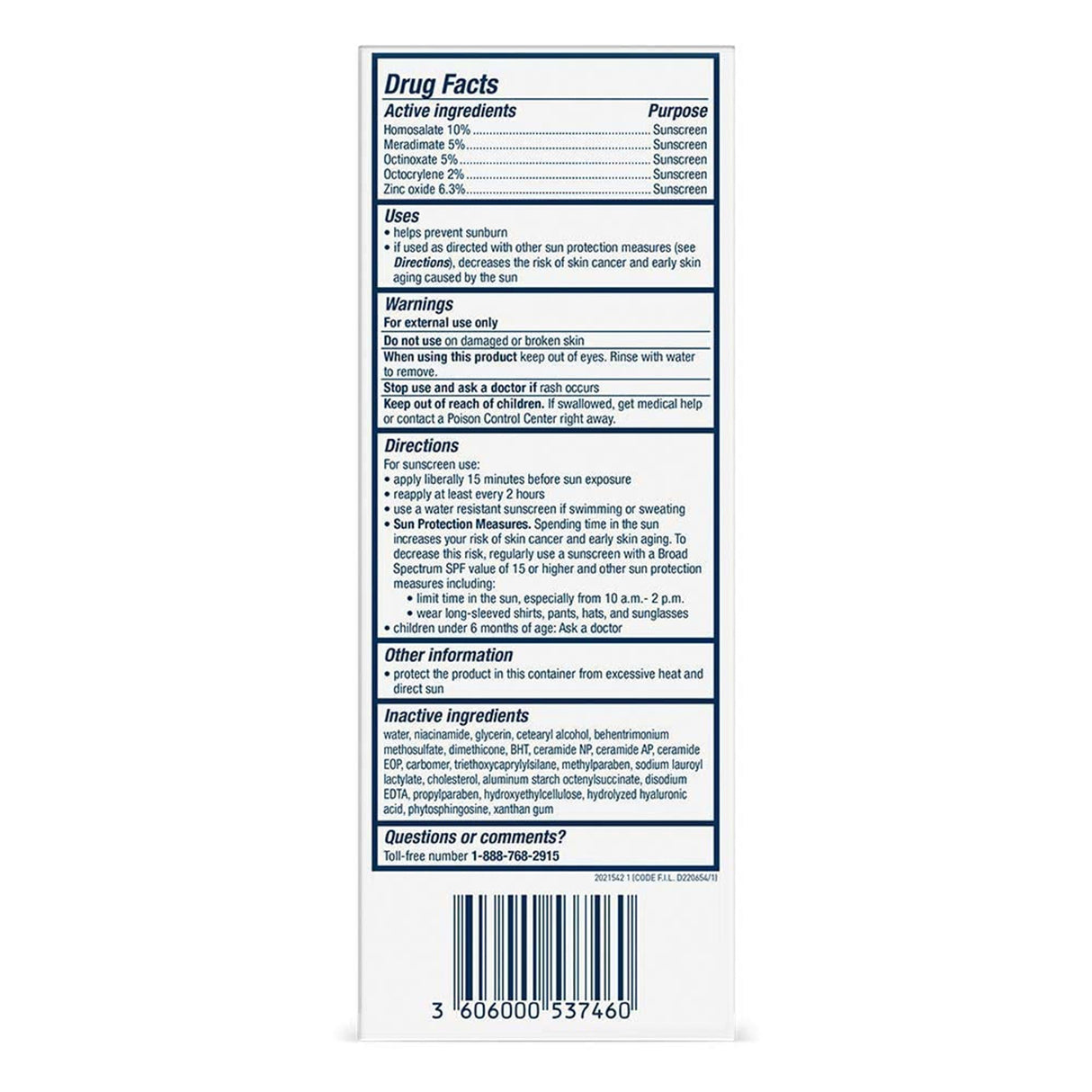 CeraVe AM Facial Moisturizing Lotion with Sunscreen - 60600053746-Single - LL Medico