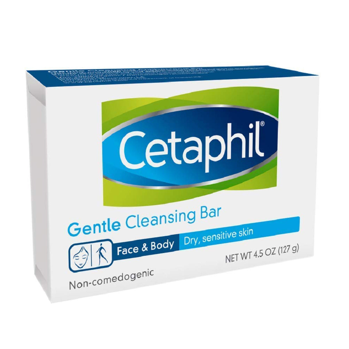 Cetaphil Gentle Cleansing Bar Dry to Normal, Sensitive Skin, Noncomedogenic - 30299392361-Single - LL Medico