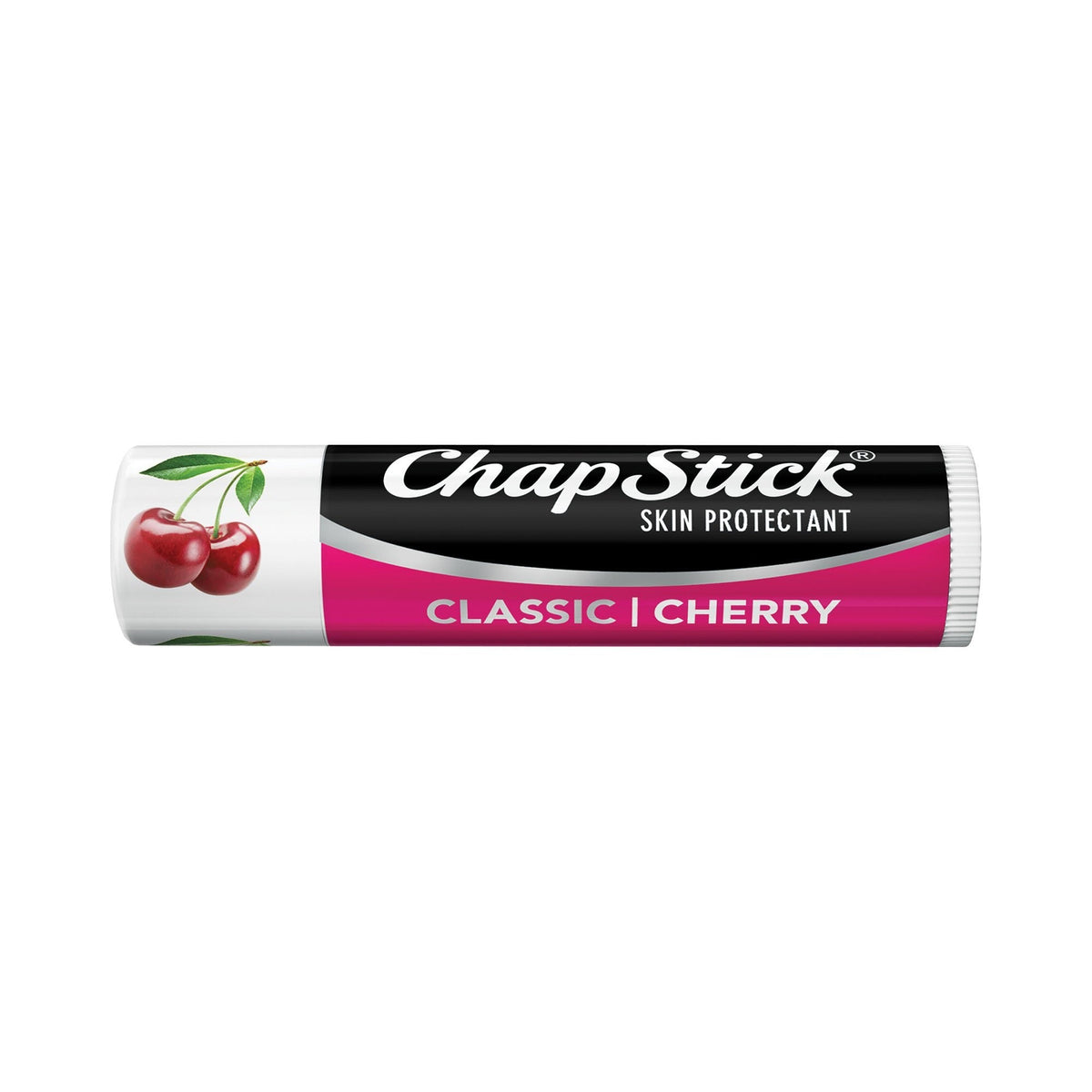 ChapStick Classic Cherry Skin Protectant Lip Balm, 0.15 oz Stick - 00573070512-Single - LL Medico