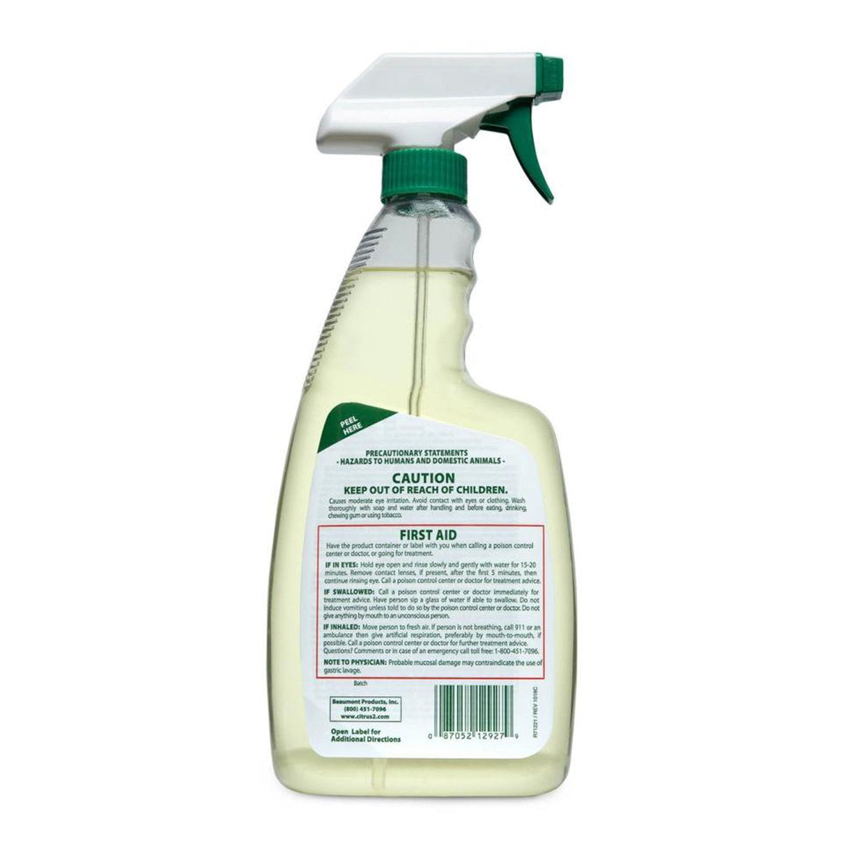 Citrus II Germicidal Deodorizing Cleaner 22 oz - 633712927-Single - LL Medico