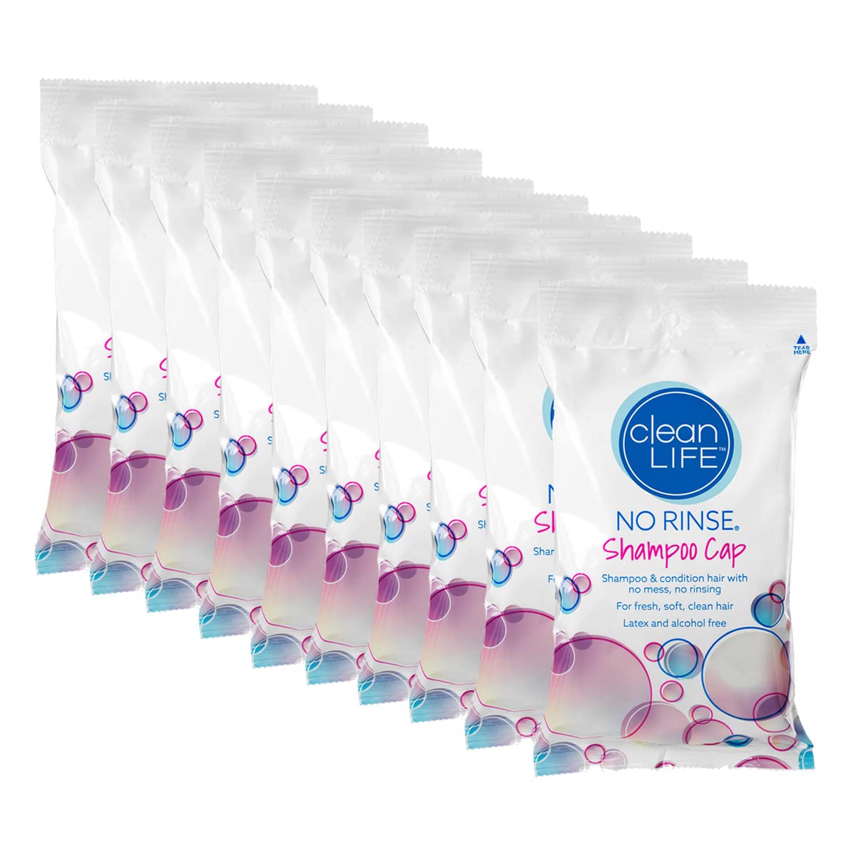 CleanLife No Rinse Shampoo Cap - 02000-Single - LL Medico