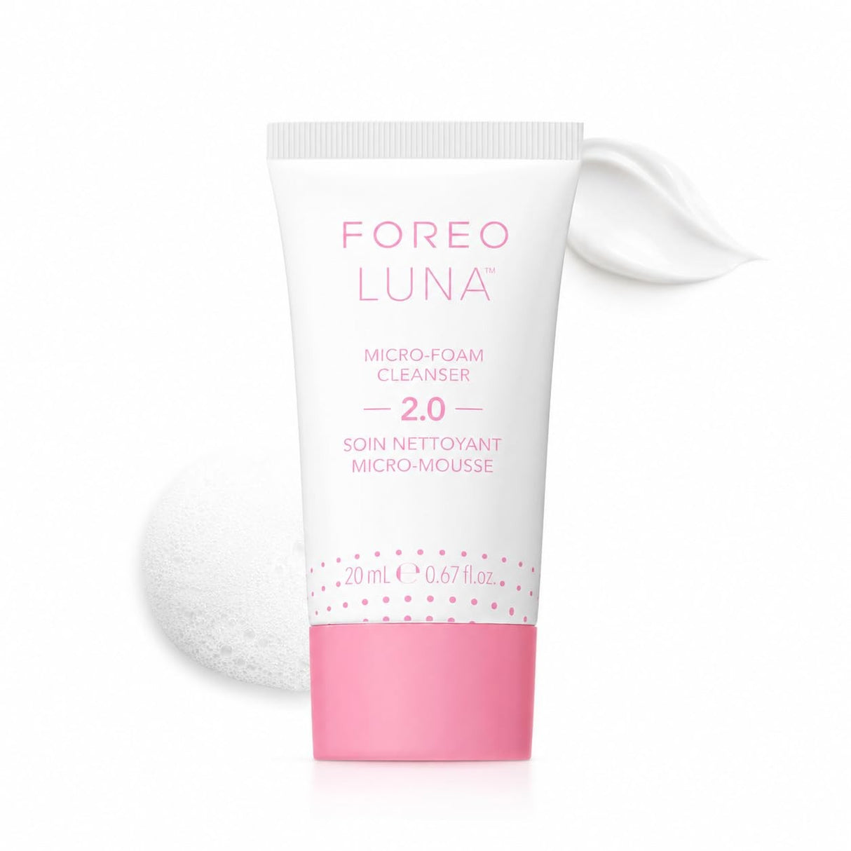 Foreo Skin Unmasked Probiotic Jelly Cleanser, Unscented, 2 fl oz