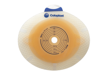 Coloplast Assura Xpro Two-Piece Skin Barrier, Convex Light, Pre-Cut, 50 mm Flange, Red - 14293-Box - LL Medico