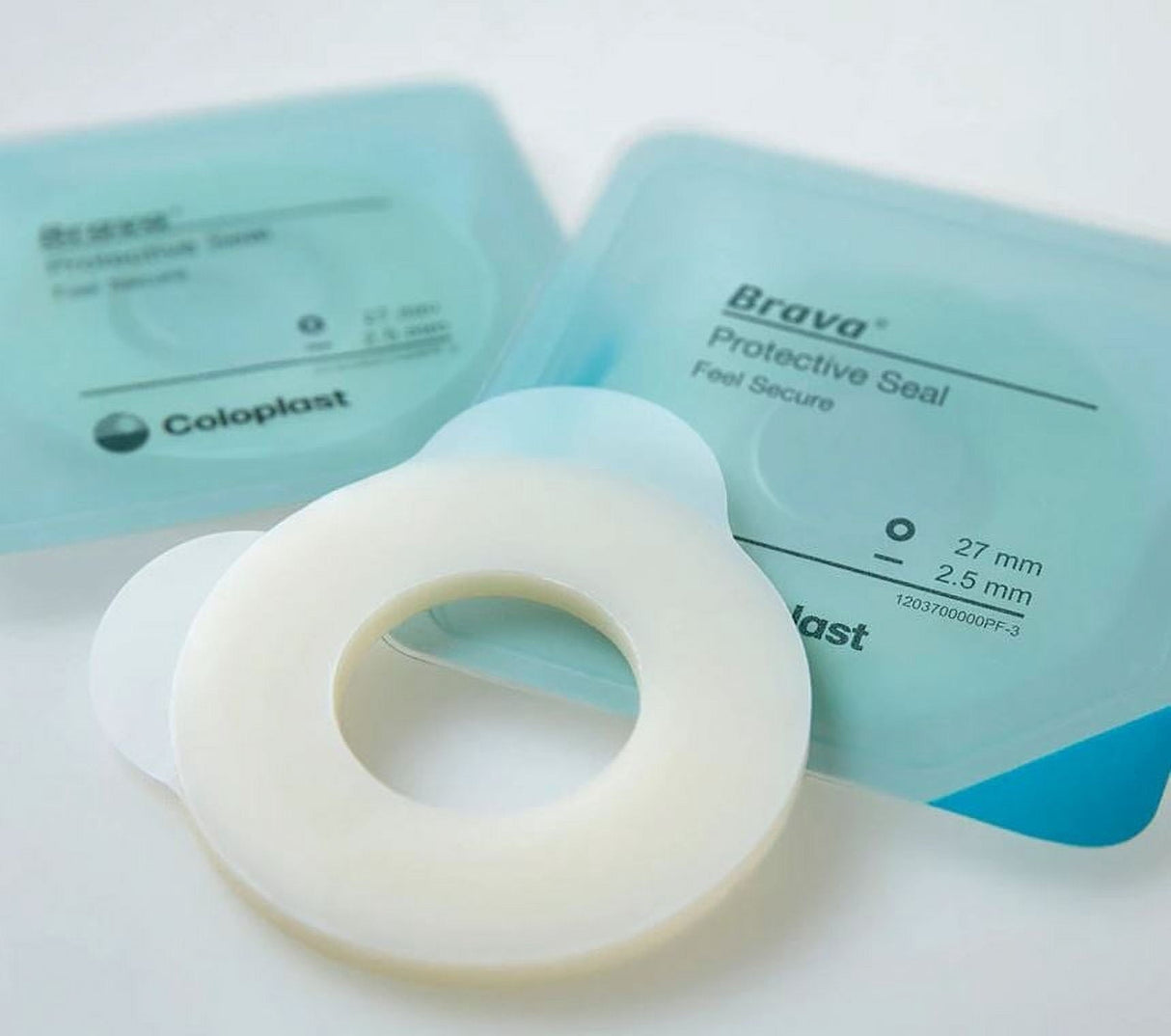 Coloplast Brava Thick Two-Piece Skin Barrier, Flat - 12045-Single - LL Medico