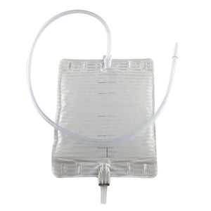 Coloplast Conveen Security+ Urinary Leg Bag, Anti-Reflux Valve, Sterile Polyethylene, 1500 mL - 05062-Single - LL Medico