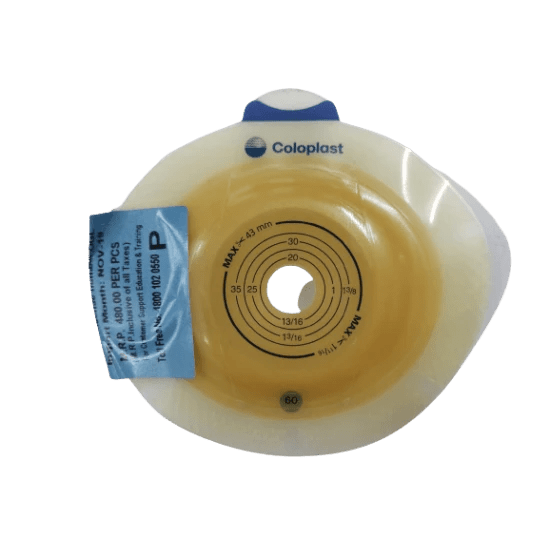 Coloplast SenSura Click Two-Piece Skin Barrier, Convex Light, Cut-to-Fit, 60 mm Flange, Blue - 11031-Box - LL Medico