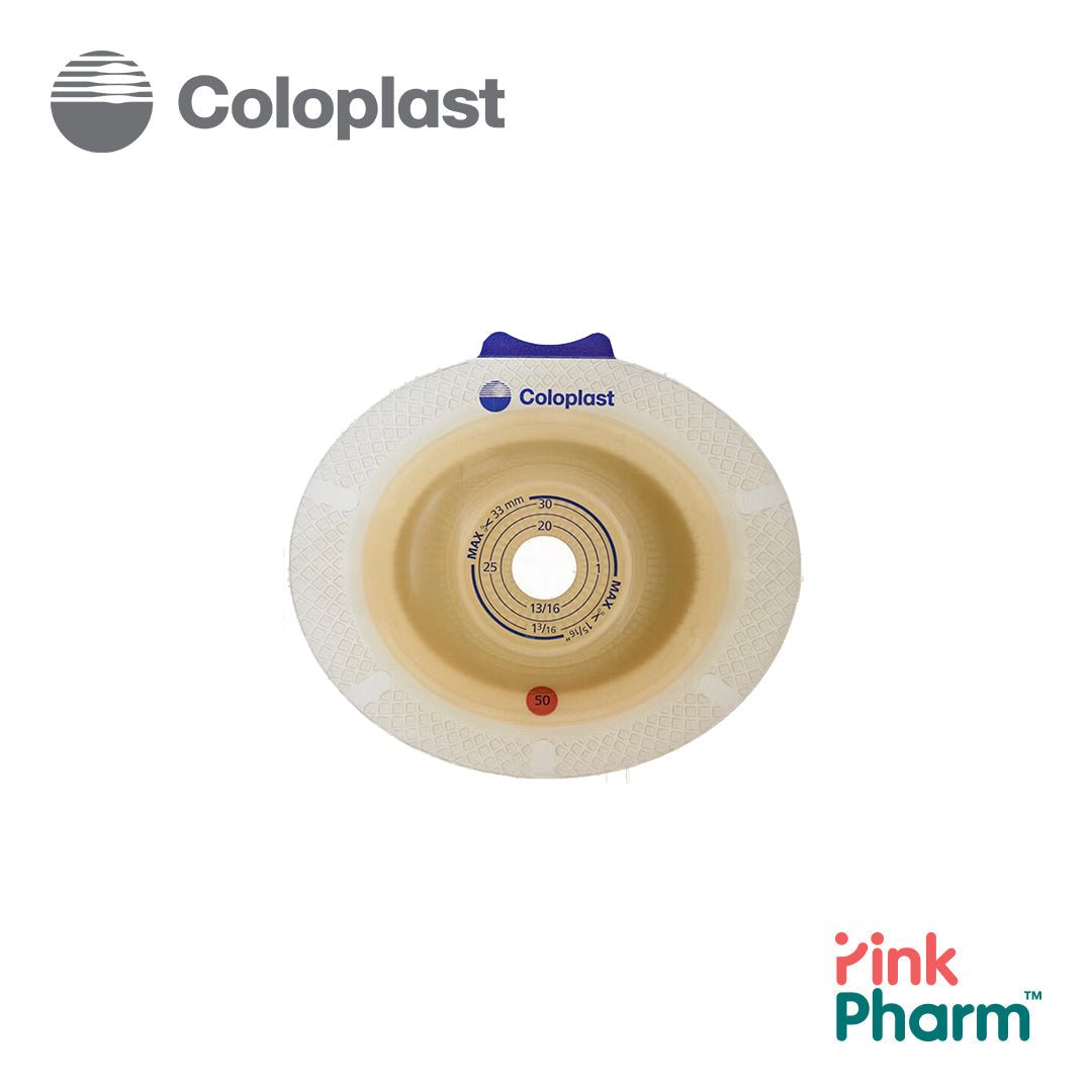Coloplast SenSura Click Two-Piece Skin Barrier, Convex Light, Cut-to-Fit, 60 mm Flange, Blue - 11031-Box - LL Medico