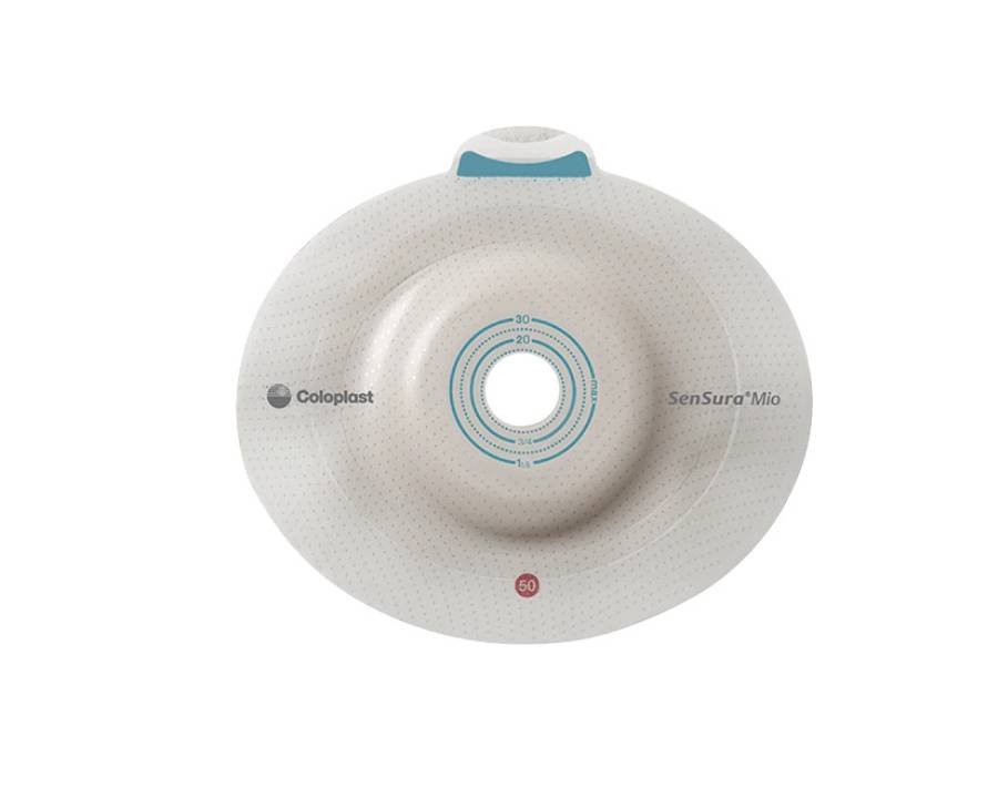Coloplast SenSura Mio Click Two-Piece Skin Barrier, Deep Convex, Cut-to-Fit, 50 mm Flange - 16951-Single - LL Medico
