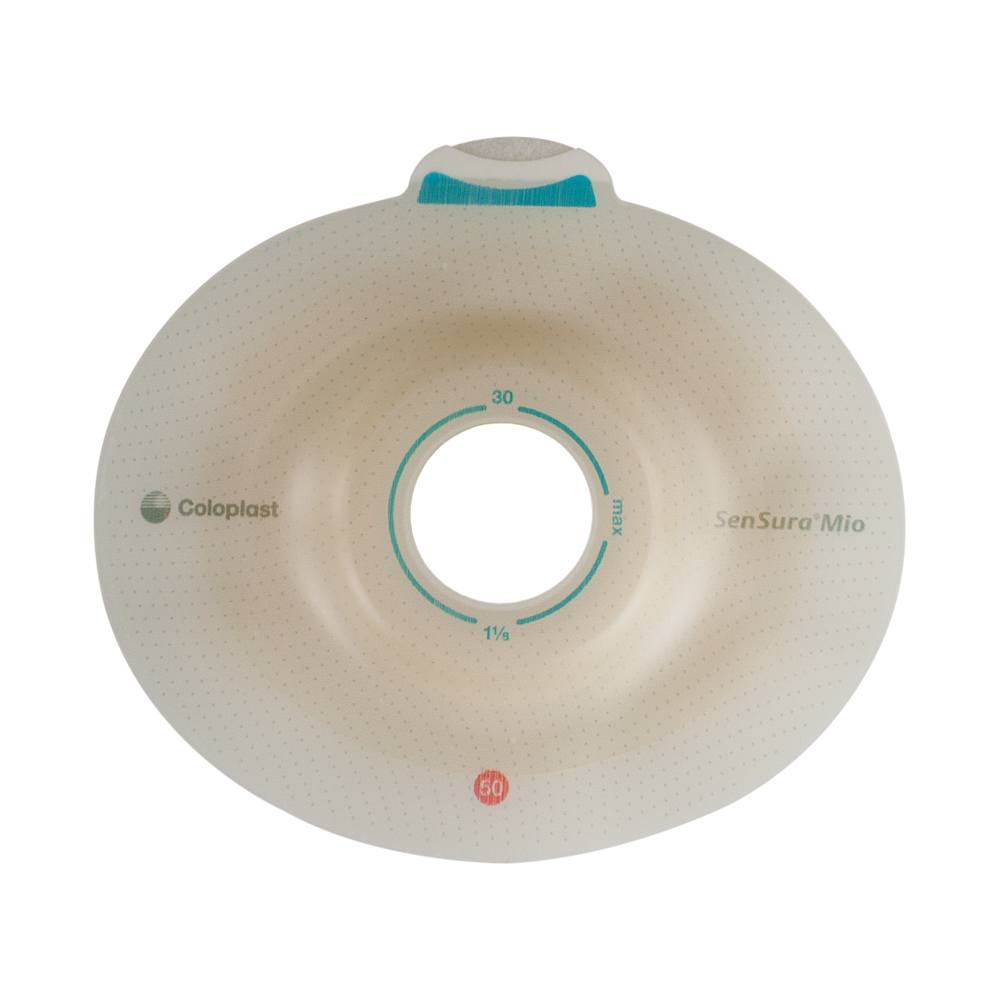 Coloplast SenSura Mio Click Two-Piece Skin Barrier, Oval, Pre-Cut, 40 mm Flange, Green - 16942-Box - LL Medico