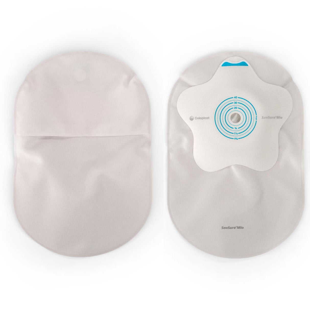Coloplast SenSura Mio Convex Flip One-Piece Pouch, Cut-to-Fit, Opaque, 8-1/2-Inch, with Filter - COL18152-Box - LL Medico