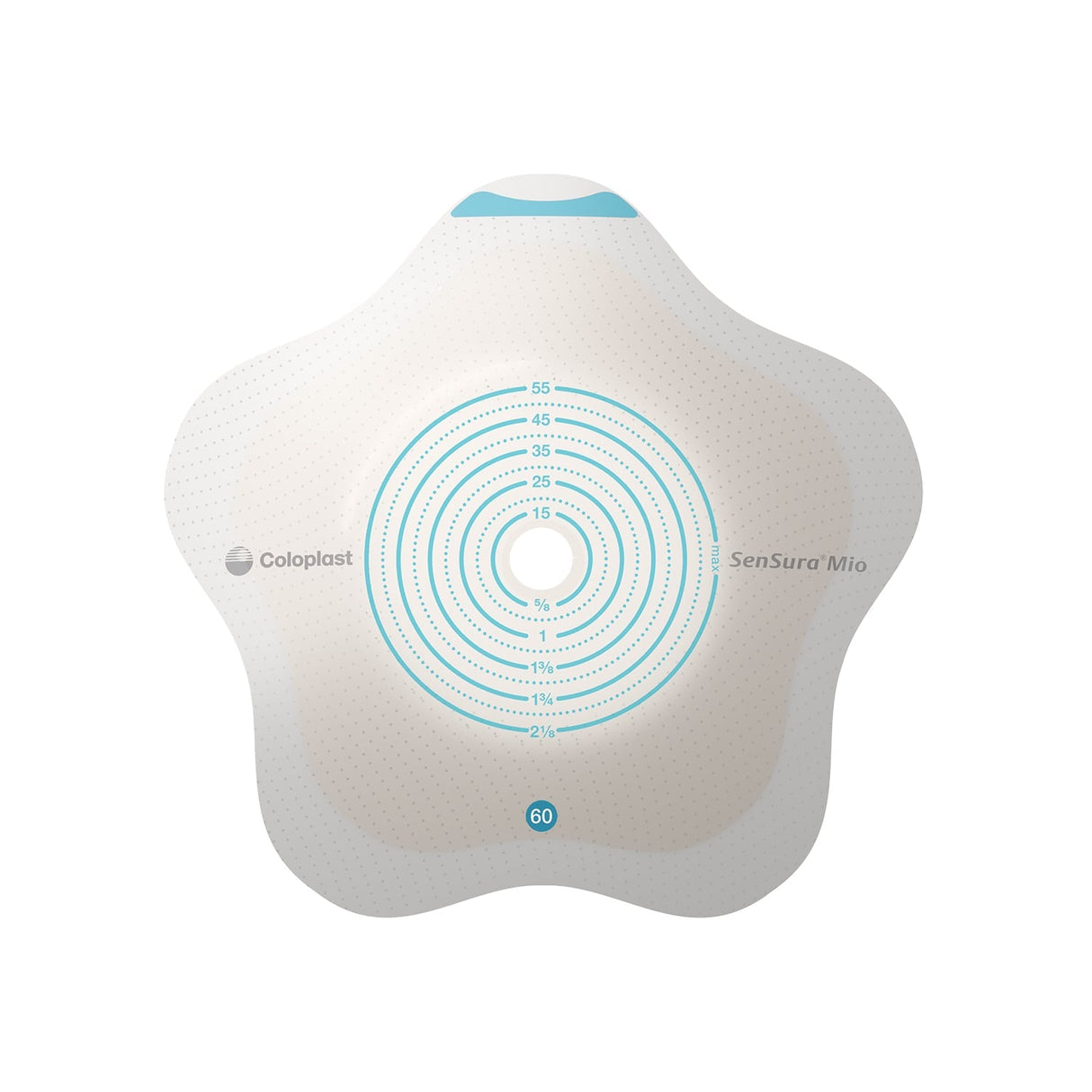 Coloplast SenSura Mio Convex Flip Two-Piece Skin Barrier, Star, Cut-to-Fit, 60 mm Flange - 18520-Box - LL Medico