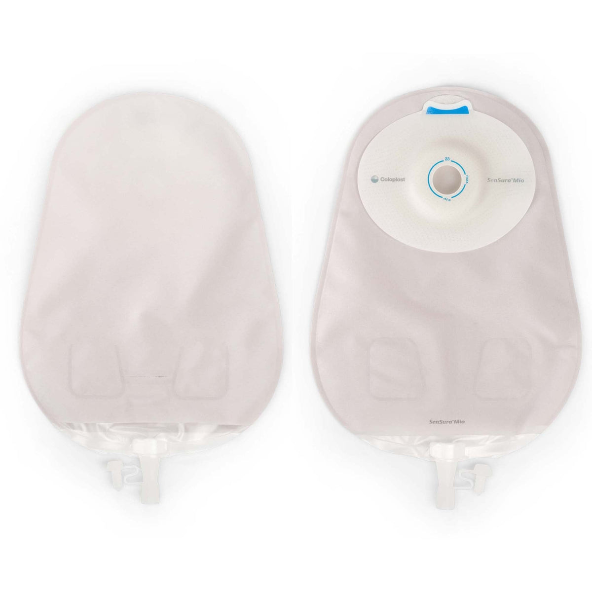 Coloplast SenSura Mio Convex One-Piece Urostomy Pouch, Opaque, 1 1/4" Stoma, 10 1/2", Box of 10 - 16827-Box - LL Medico