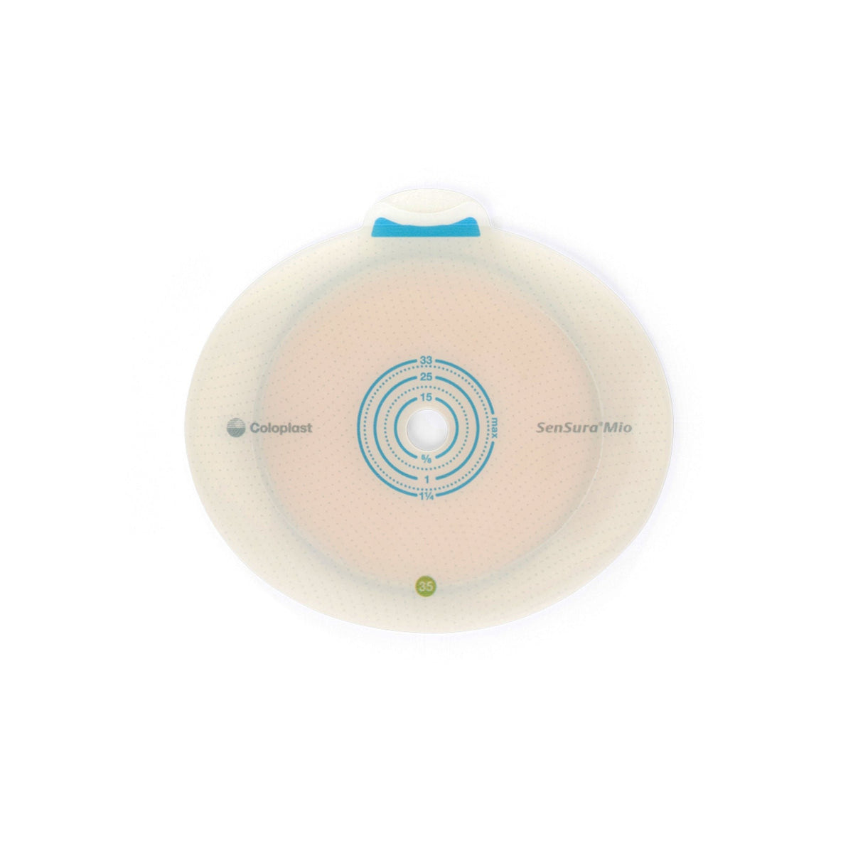 Coloplast SenSura Mio Flex Ostomy Barrier, Flat Cut-to-Fit, 3/8-1 7/8" Opening, Box of 5 - 10561-Box - LL Medico