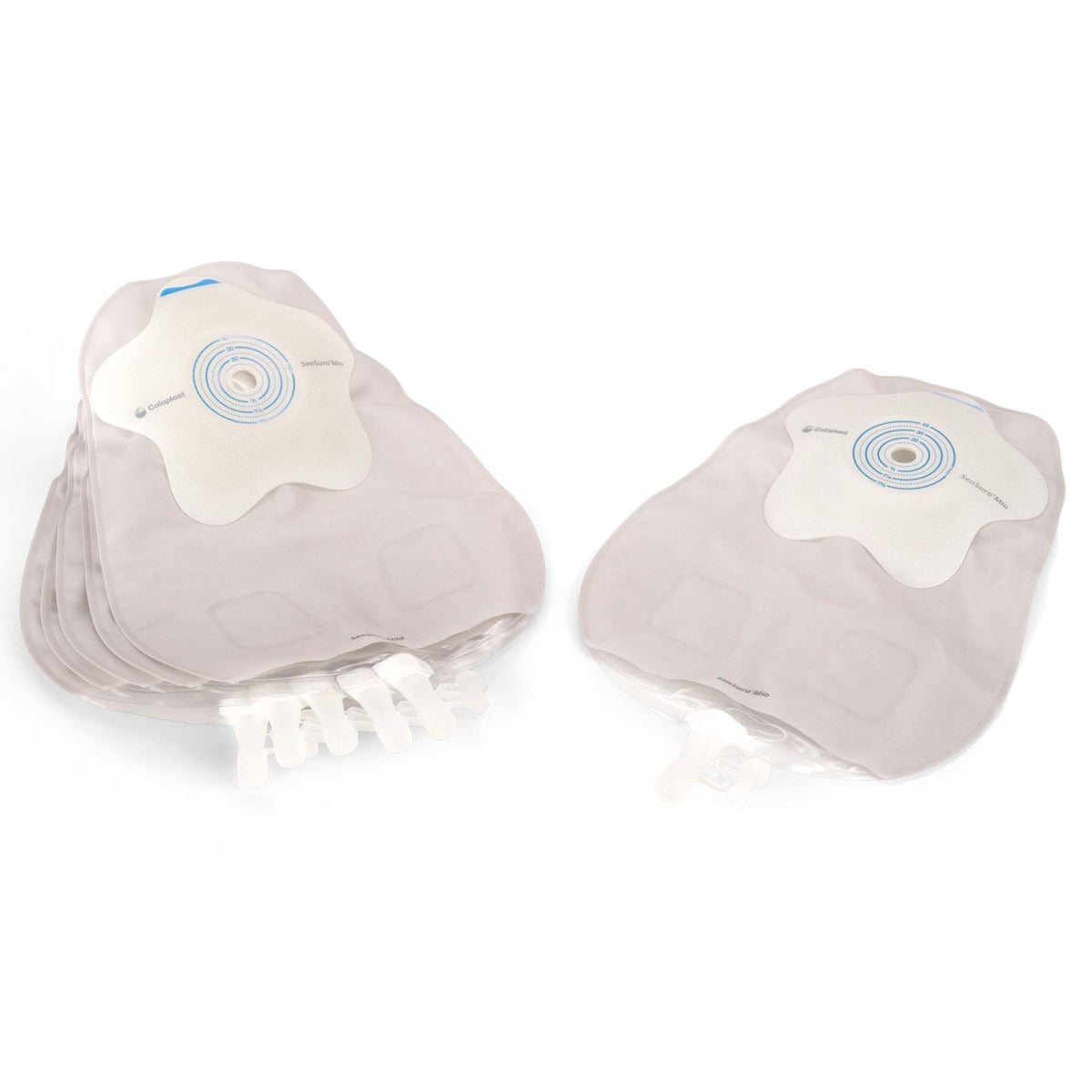 Coloplast SenSura Mio Maxi Convex One-Piece Urostomy Pouch, Cut-to-Fit 3/8 to 1 9/16", 10 1/2" Length, Box of 10 - 18401-Box - LL Medico
