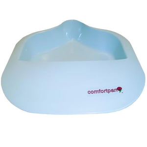 Comfortpan Bariatric Bedpan, 2 Quart, 15" x 14.25" x 3" - 12B-Single - LL Medico