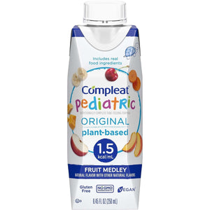 Compleat Pediatric Original Tube Feeding Formula, Fruit Medley, 250 mL - 00043900567310-Single - LL Medico