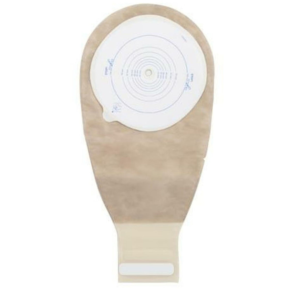 ConvaTec Esteem+ Drainable One-Piece Ostomy Pouch, Transparent, Cut-to-Fit 3/8-4" Stoma, 14" Length, Box of 10 - 416908-Box - LL Medico