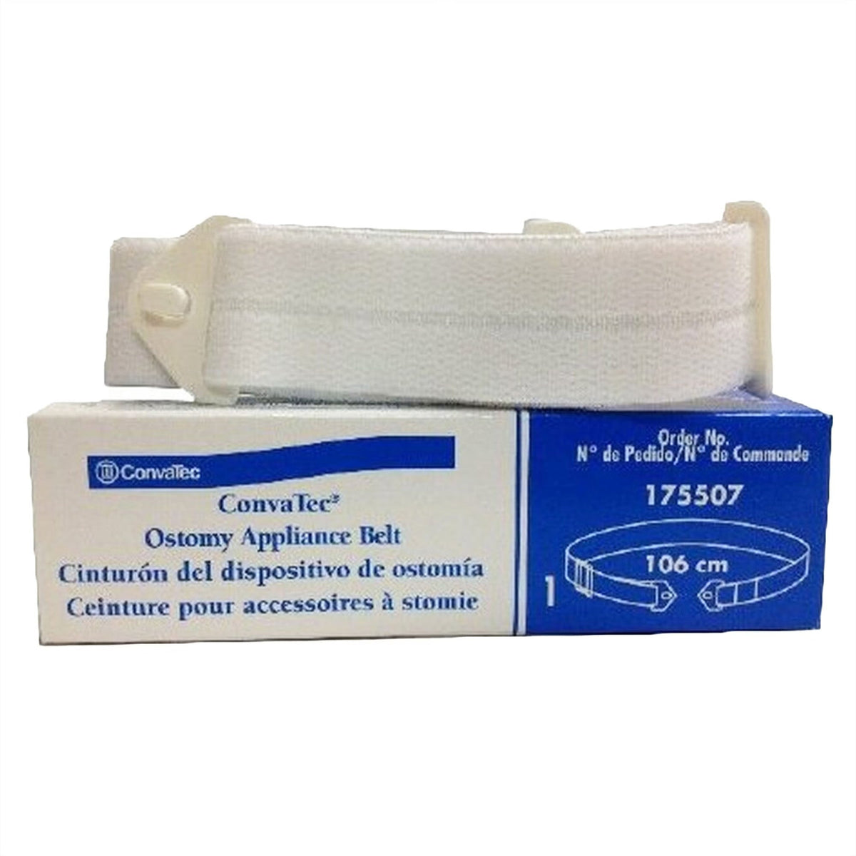 ConvaTec Ostomy Appliance Belt, Adjustable up to 42" - 175507-Single - LL Medico