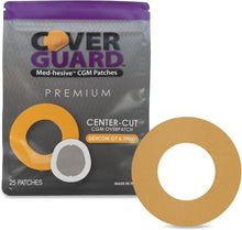 CoverGuard Sensor Overpatch for Dexcom G7, Tan, 25 Count - 101-200T-Pack - LL Medico