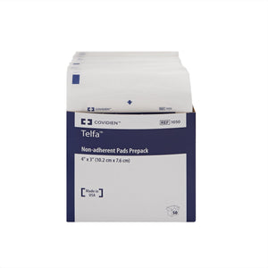 Covidien Telfa Non-adherent Pads Prepack, Sterile, 3" x 4" - 1050--Box - LL Medico