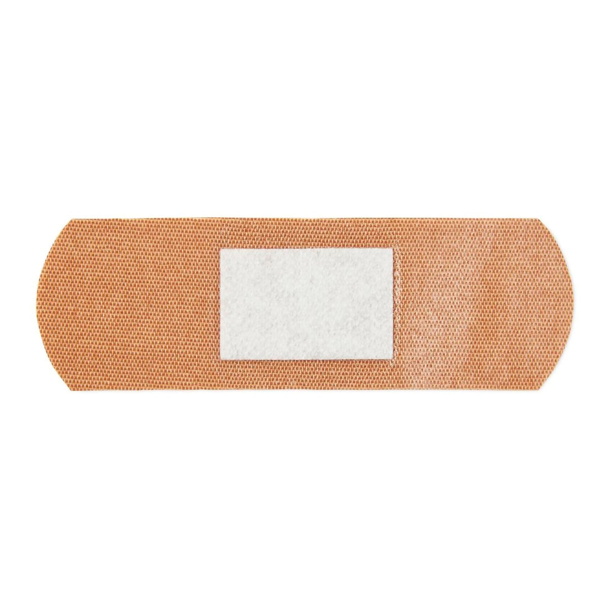 Curad Flex-Fabric Adhesive Bandages, Tan, 4 Sided Seal, Sterile, 1" x 3" - NON25660-Box - LL Medico