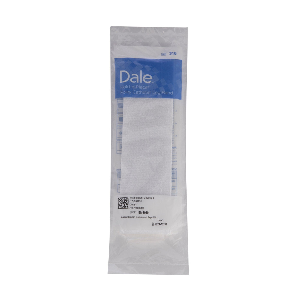 Dale Leg Strap, Up to 30 Inches - 316-Single - LL Medico