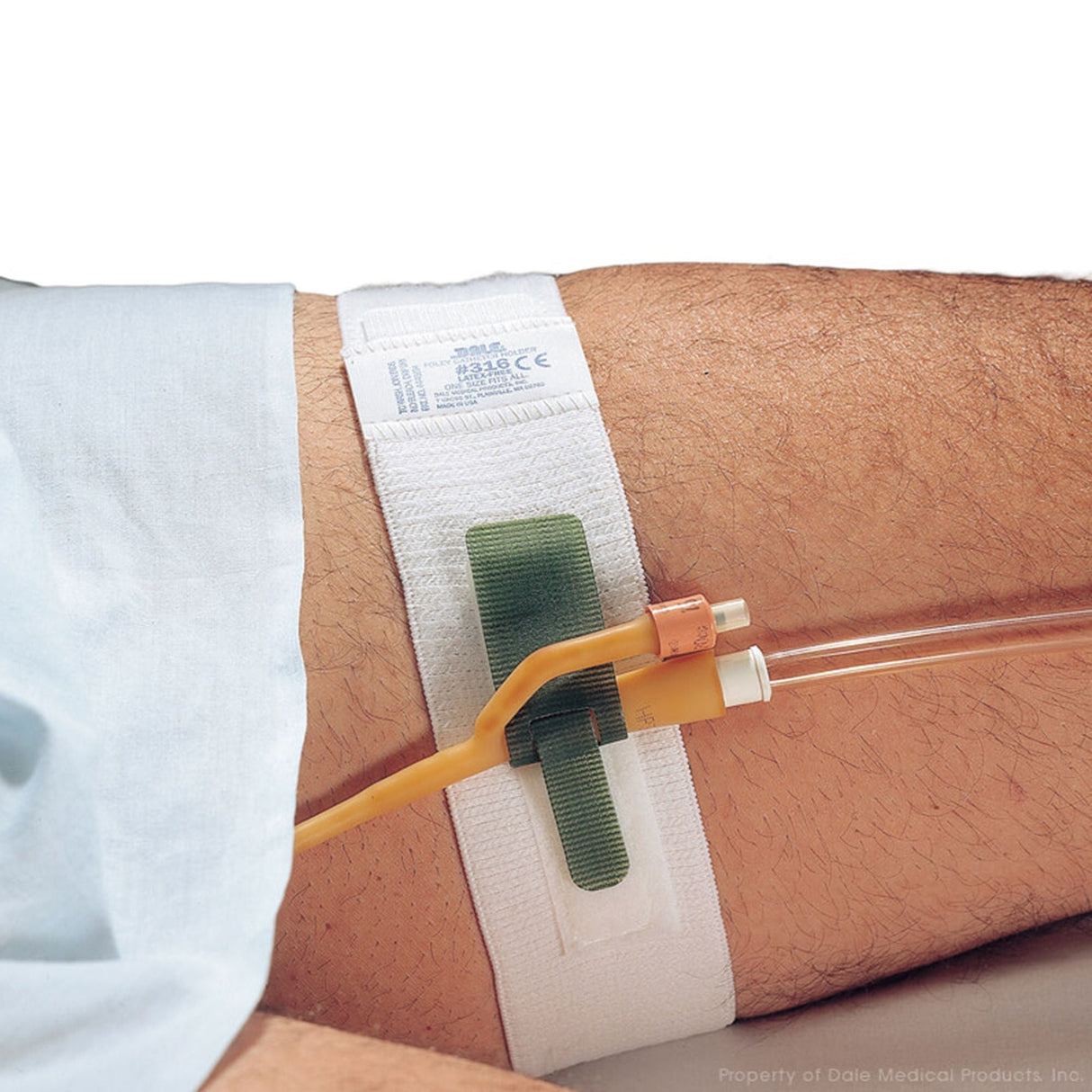 Dale Leg Strap/Waist Band, holds Catheter, fits legs and waists up to 56 Inches - 330-Single - LL Medico
