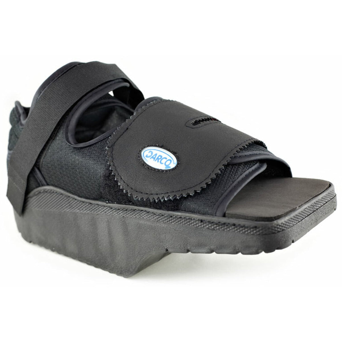 Darco OrthoWedge Post-Op Shoe, Unisex, Black - OQ2B-Single - LL Medico