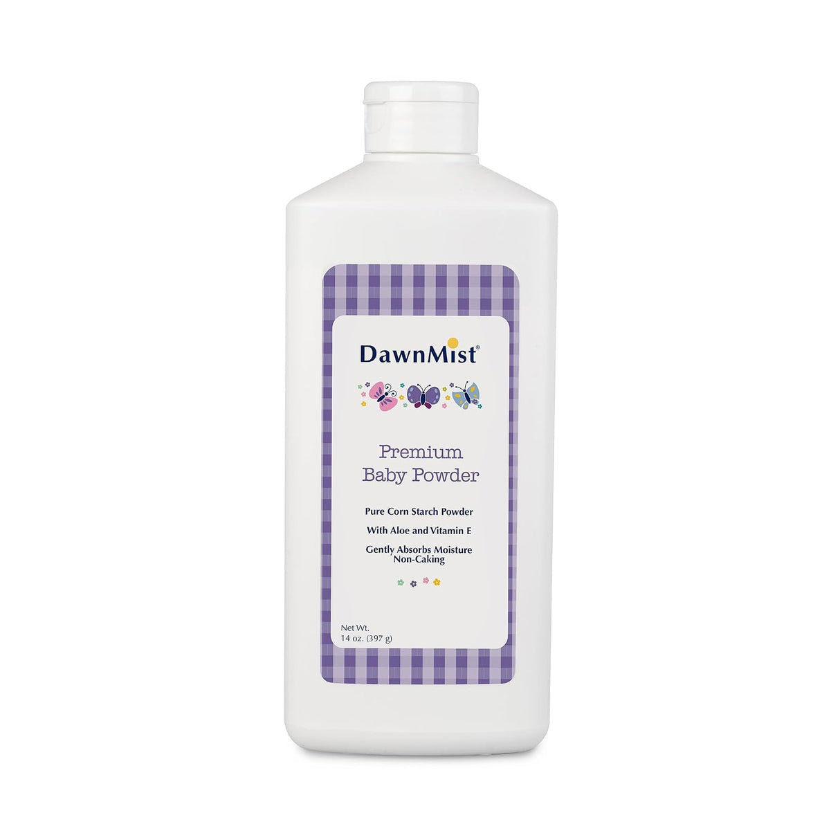 DawnMist Baby Powder, 14 oz. Bottle - BP14-Single - LL Medico