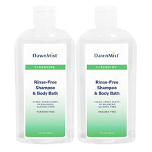 DawnMist Rinse-Free Shampoo & Body Bath, 8 fl oz - NR08-Single - LL Medico