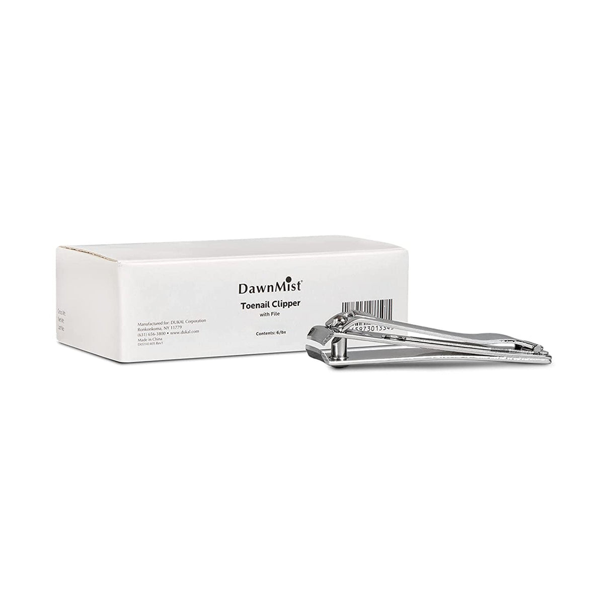 DawnMist Toenail Clippers with File - TNC3282-Single - LL Medico
