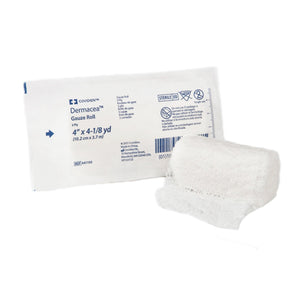Dermacea Sterile Fluff Bandage Roll, Three-Ply, 4" x 4 1/8 Yard - 441105-Case - LL Medico
