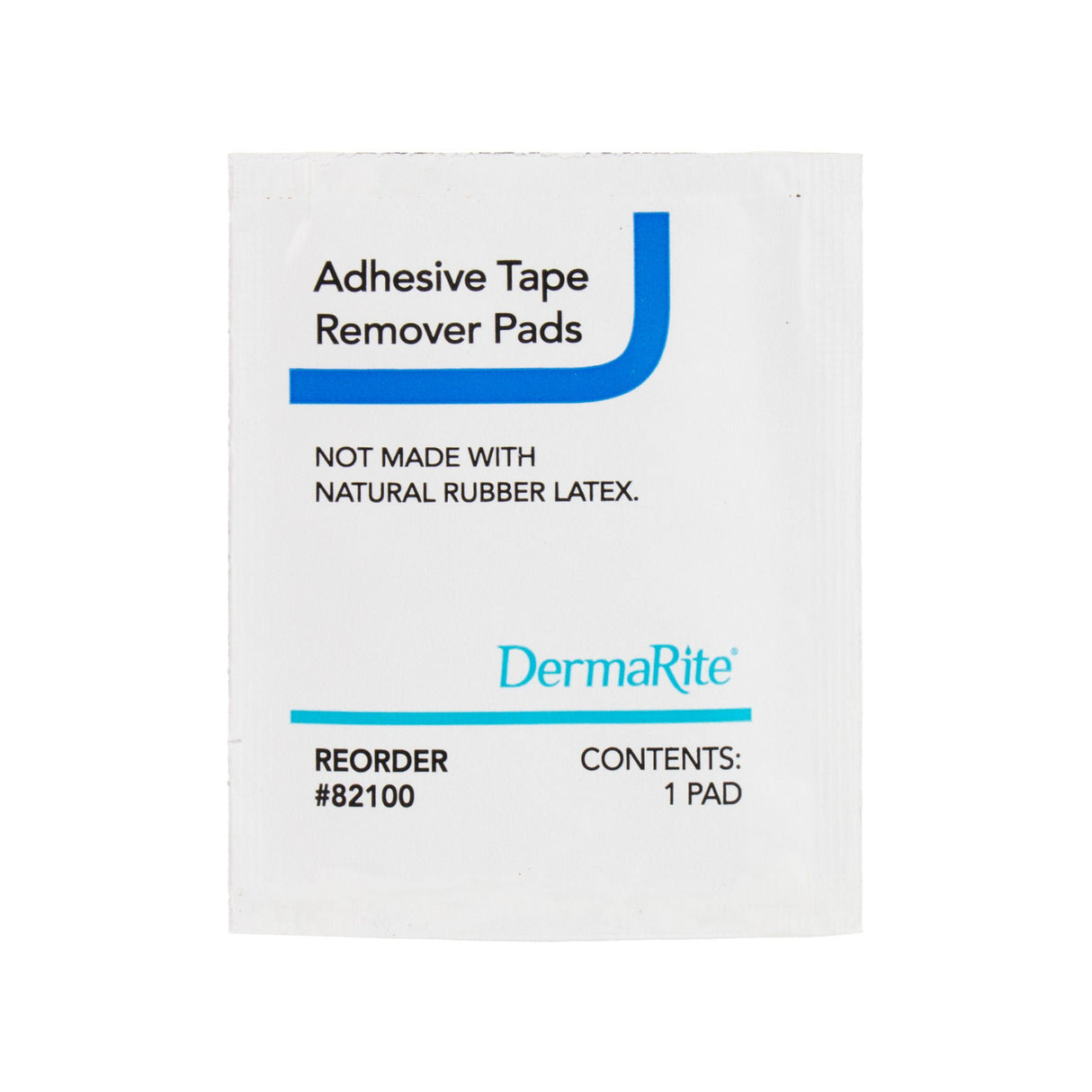 DermaRite Adhesive Remover, 1-1/2 x 3-1/2 Inch Pads