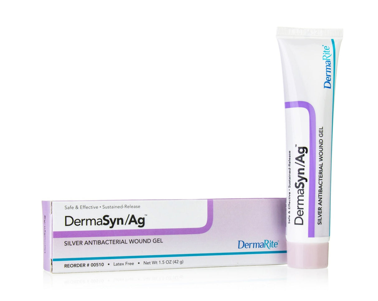 DermaSyn Ag Silver Antibacterial Wound Care Gel - 00510-Single - LL Medico