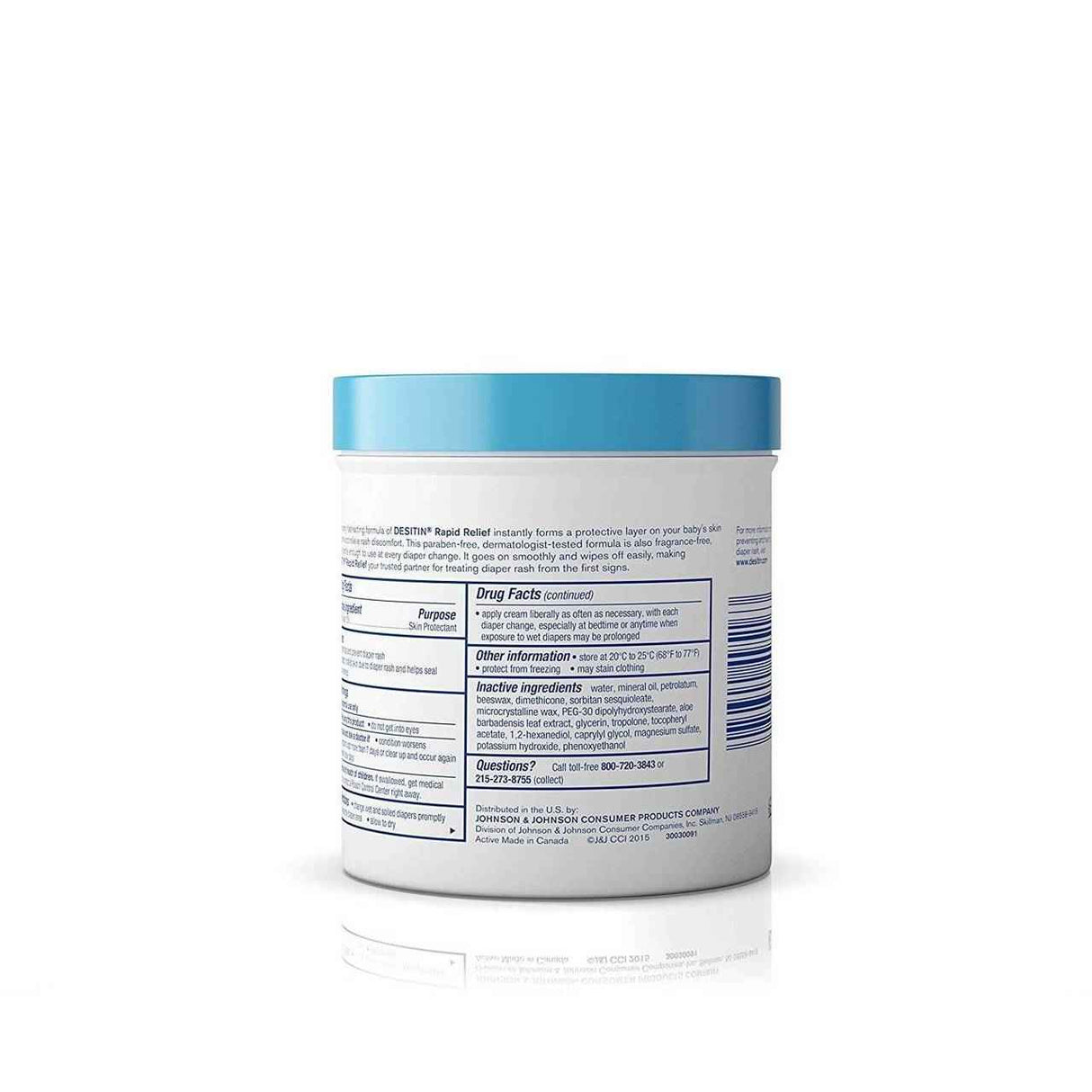 Desitin Rapid Relief Diaper Rash Cream - 10074300003013-single - LL Medico