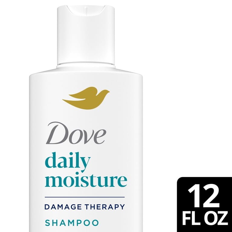 Dove Daily Moisture Damage Therapy Shampoo, 12-ounce bottle - 07940086660-Single - LL Medico