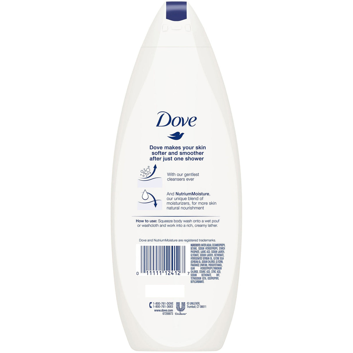 Dove Deep Moisture Body Wash - 01111112412-Single - LL Medico