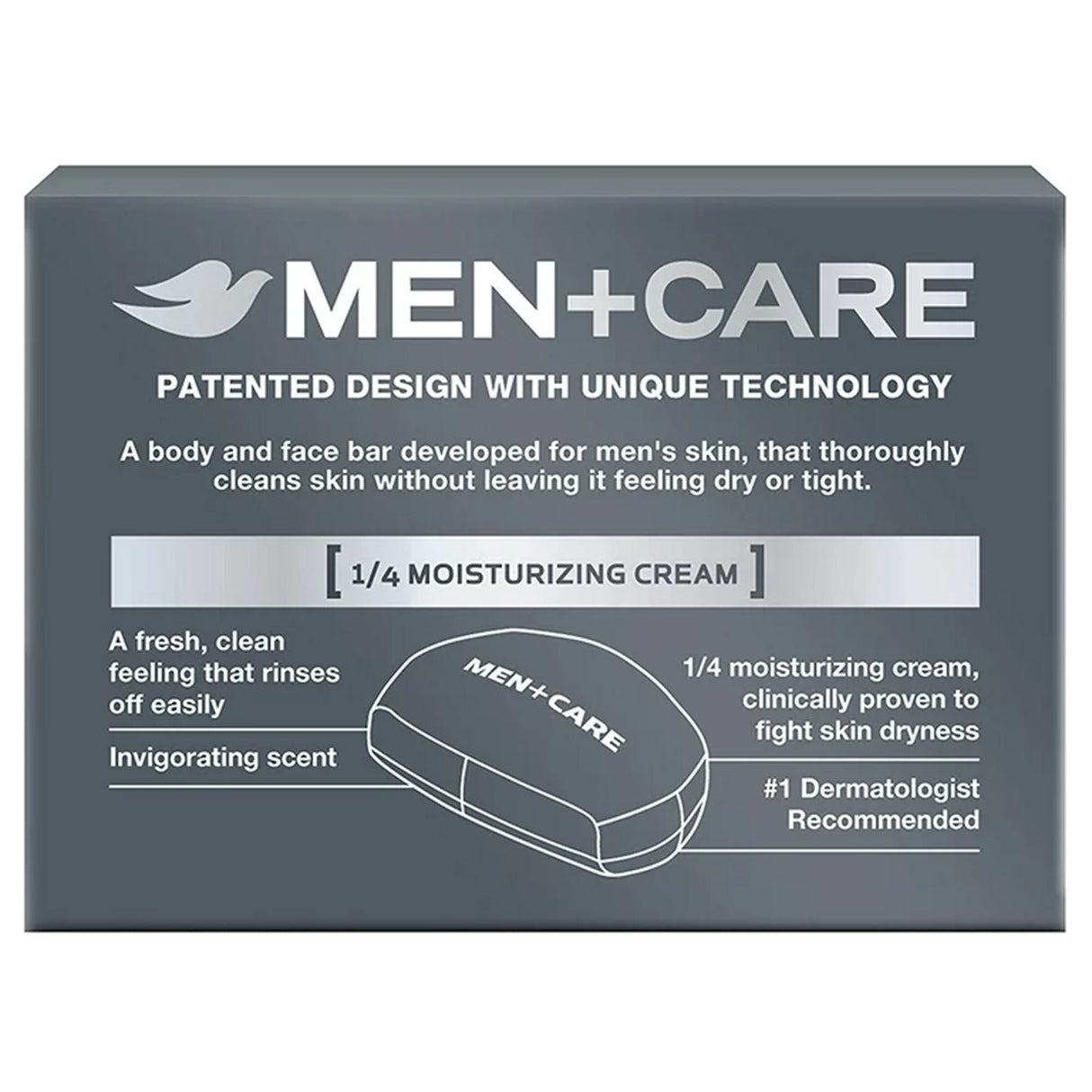 Dove Men + Care Body Bar Extra Fresh Scent - 01111101215-Pack - LL Medico