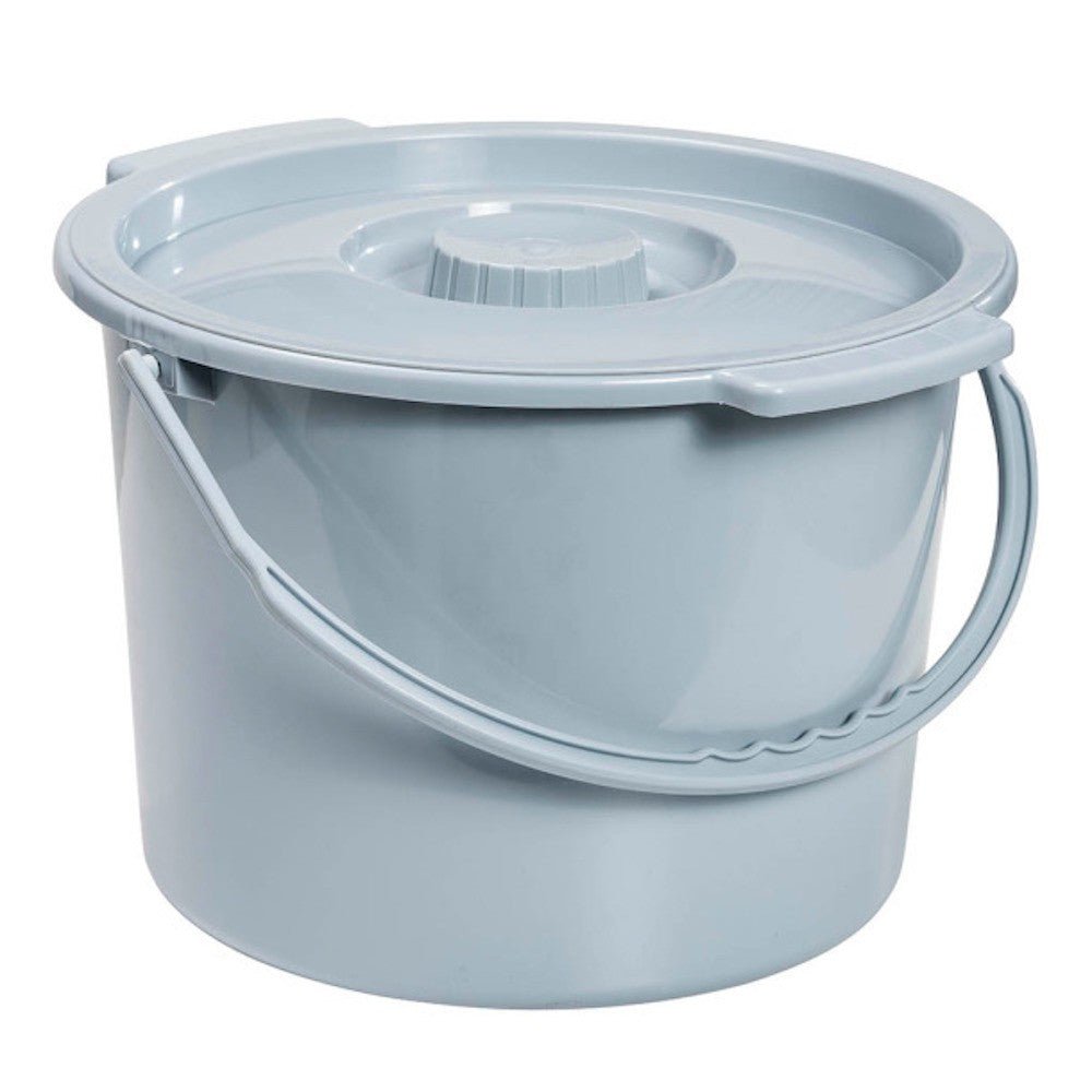 Drive Commode Bucket with Handle and Lid, 12 qt - 11108-Single - LL Medico