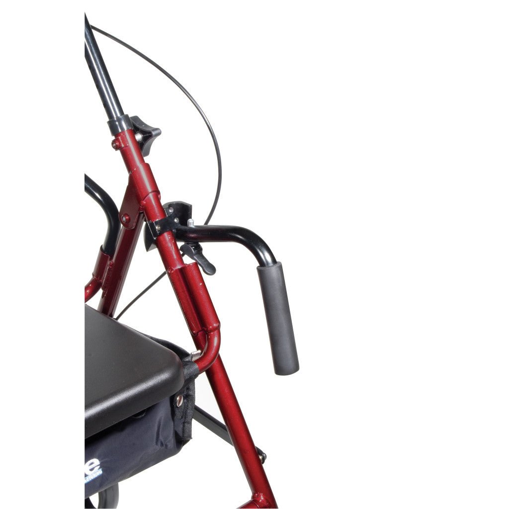 Drive Duet Rollator/Transport Chair, 8" Casters - 795BU - LL Medico