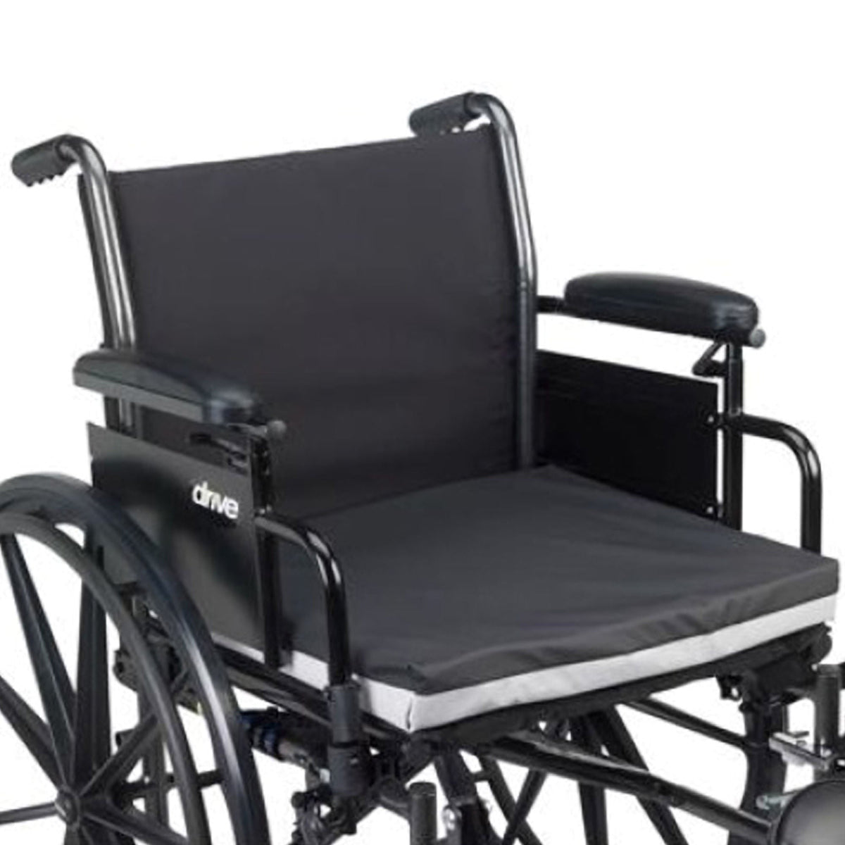Drive Gel-U-Seat Lite Foam/Gel Seat Cushion, 18" x 16" x 2" - 8040-2-Single - LL Medico