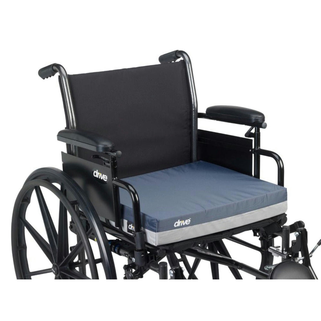 Drive Gel-U-Seat Lite Foam/Gel Seat Cushion, 20" W x 16" L x 2" D - 8040-3-Single - LL Medico
